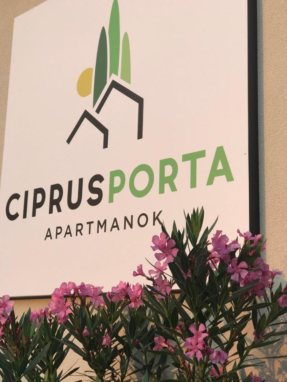 Ciprus Porta Apartmanok 巴拉腾肯尼斯 外观 照片